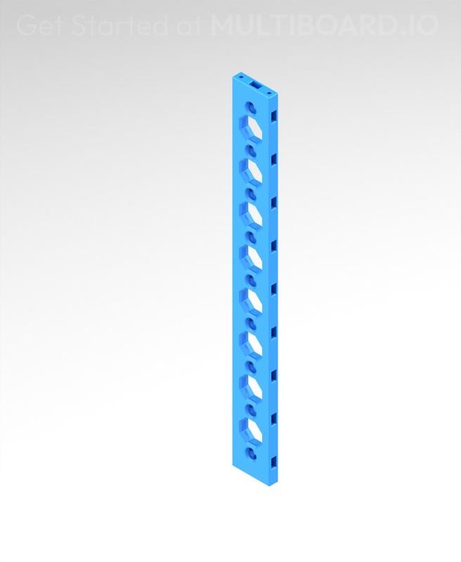 10mu Mid Hole I - Multiboard Beam