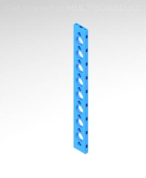 10mu Mid Hole I - Multiboard Beam