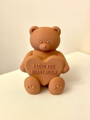 I Love You Beary Much - Valentine Bear