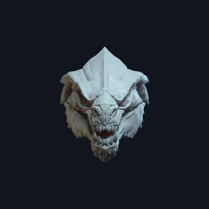 Garnon v2 Action Figure Head