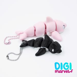Dolphin Flexi + Keychain