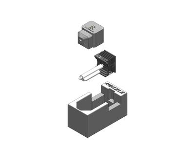 [BaBo] nozzle H2D insert 1x2