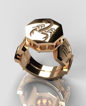 Scorpio Zodiac Ring