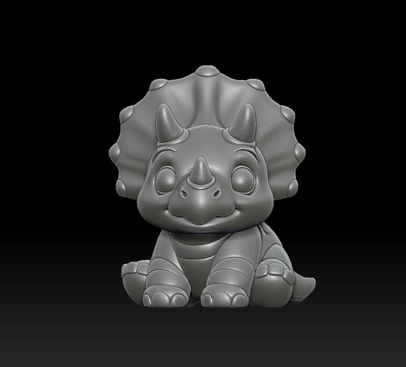 Baby Triceratops