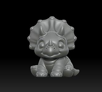 Baby Triceratops