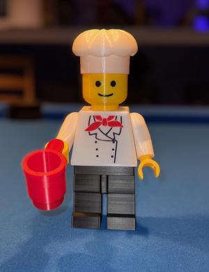 Chef Brick MegaFigure (5:1 Scale)