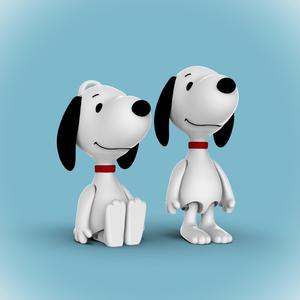 MULTICOLOR- FLEXI Snoopy -Keychain/Bag Dangle
