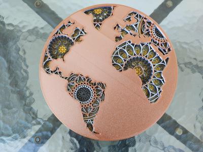 Globe Mandala