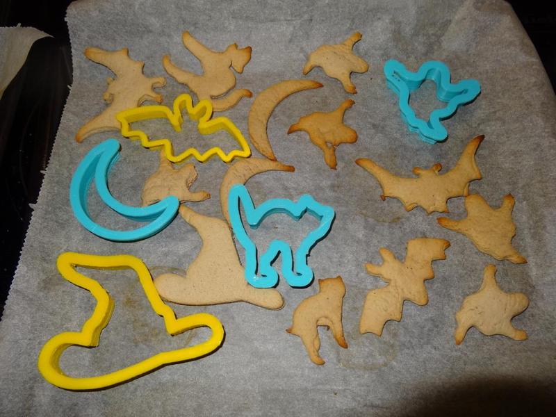 Set 2 - Halloween Cookie Cutter Set 2 - Cat, Hat, Witch, Hexe, Katze, Hut