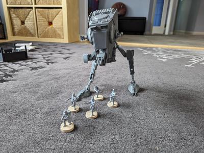 Posable Jointed Star Wars ATST (14 joints)