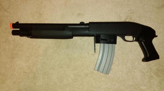 M4 Magazine Adapter For M56 Airsoft Shotgun