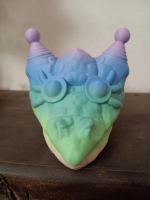 Steam punk dragon head