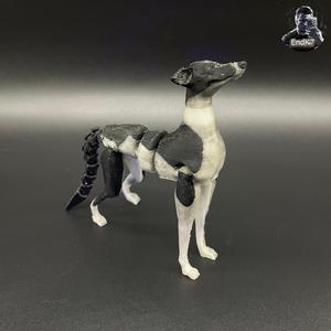 Articulated Dog - Greyhound - Print in Place - no supports - flexible