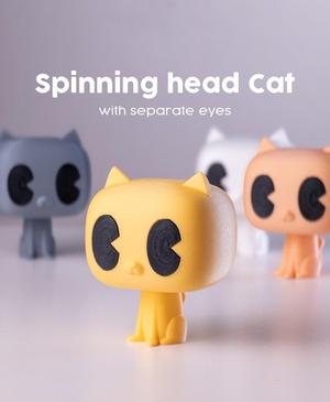 Spinning head Cat