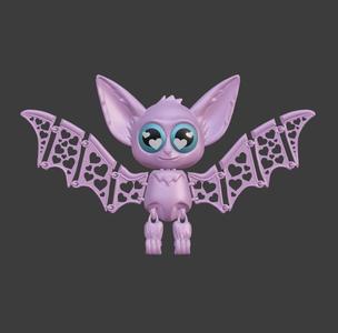 ARTICULATED VALENTINE'S DAY HEART BAT