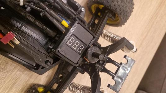 Bracket for Lipo Warner / 1:10 RC car Tamiya   