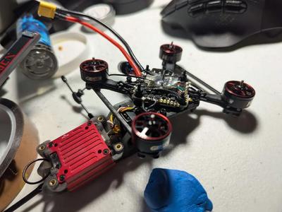 25.5x25.5 (M2) ELRS Nano Receiver Holder/Mount   