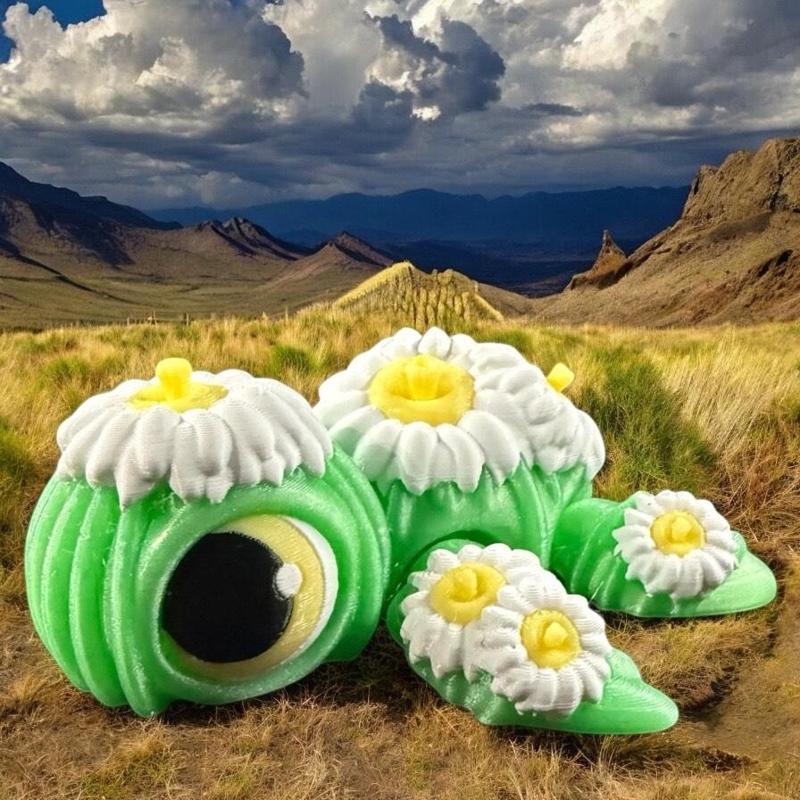 Saguaro Cactus Flower Turtle - AZ State Flower