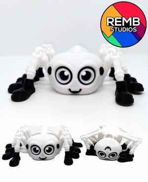Flexi Skeleton Spider | Articulated Spider NO Support