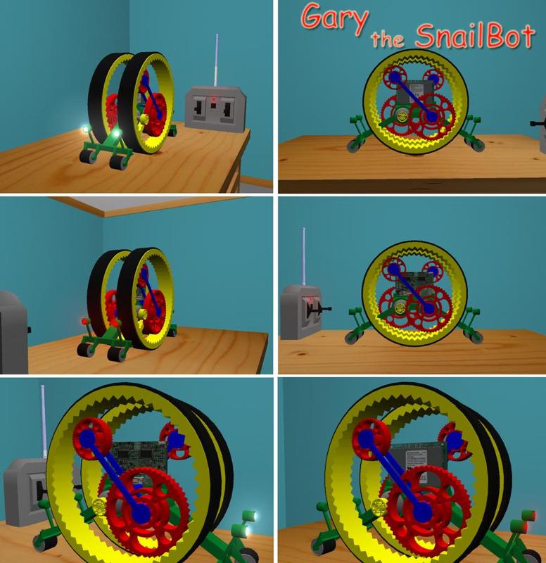 Gary the SnailBot Makezine Contest