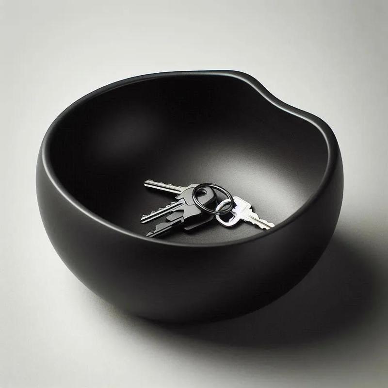 Designer Bowl, Key Catcher - Cut Circle   