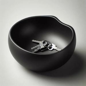Designer Bowl, Key Catcher - Cut Circle   
