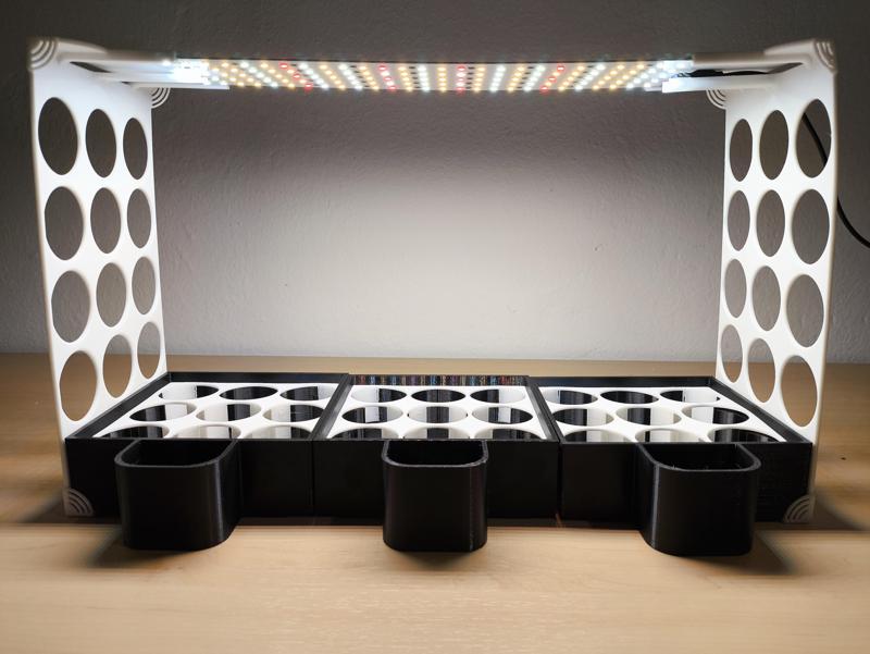 Plant grow station 9 to 27
