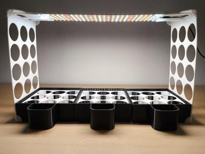 Plant grow station 9 to 27