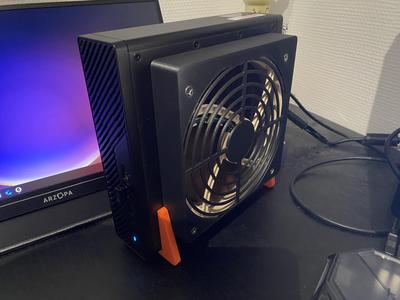 Minisforum MS-01 Exhaust fan adapter 140mm