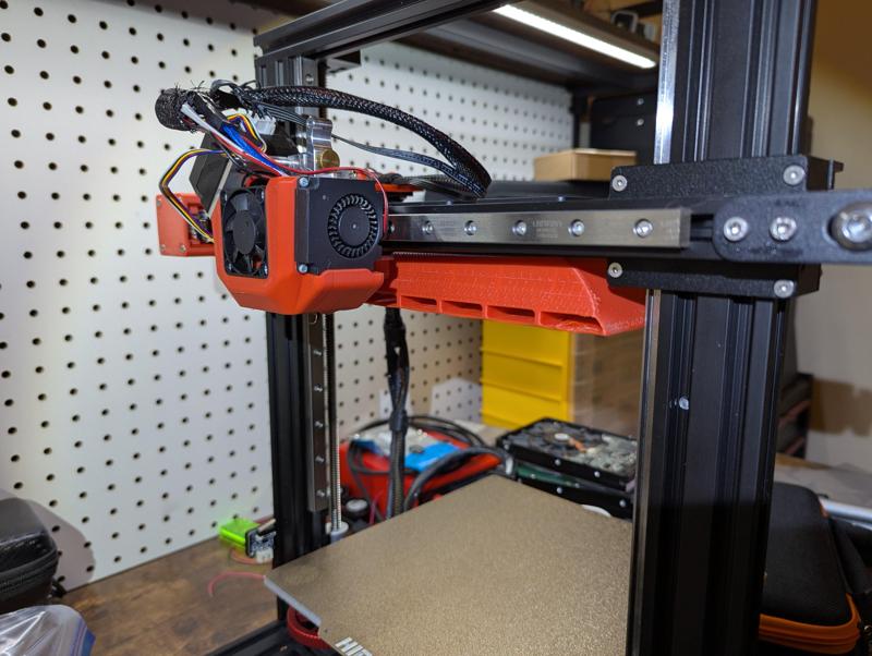 Ender 3 MicroSwiss NG Revo Linear Rail Creality Cooling Fan Kit Nozzle