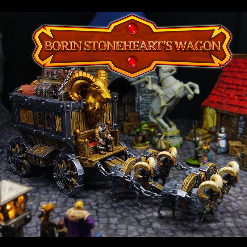 Borin Stoneheart's Wagon: Trade, Travel, and Adventure - Full Set