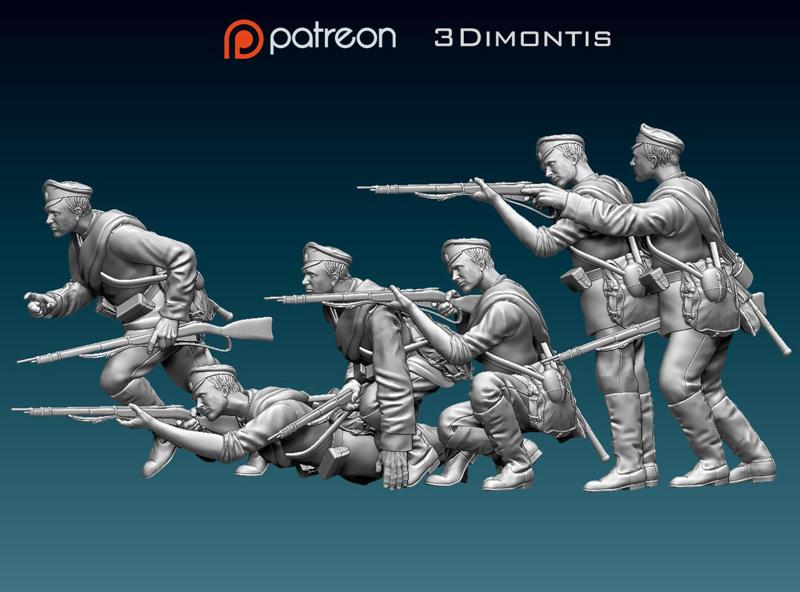 soldiers ww1 Russian empire