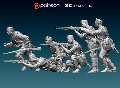 soldiers ww1 Russian empire