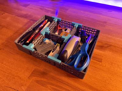 Organization Bins for Drawers (Modular)