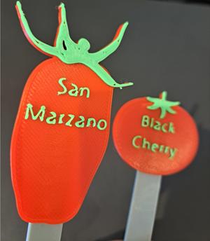 Interchangeable plant tags