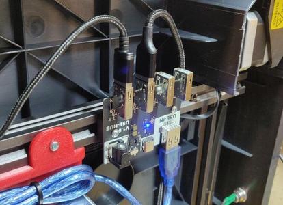 USB hub mount for Sovol SV08