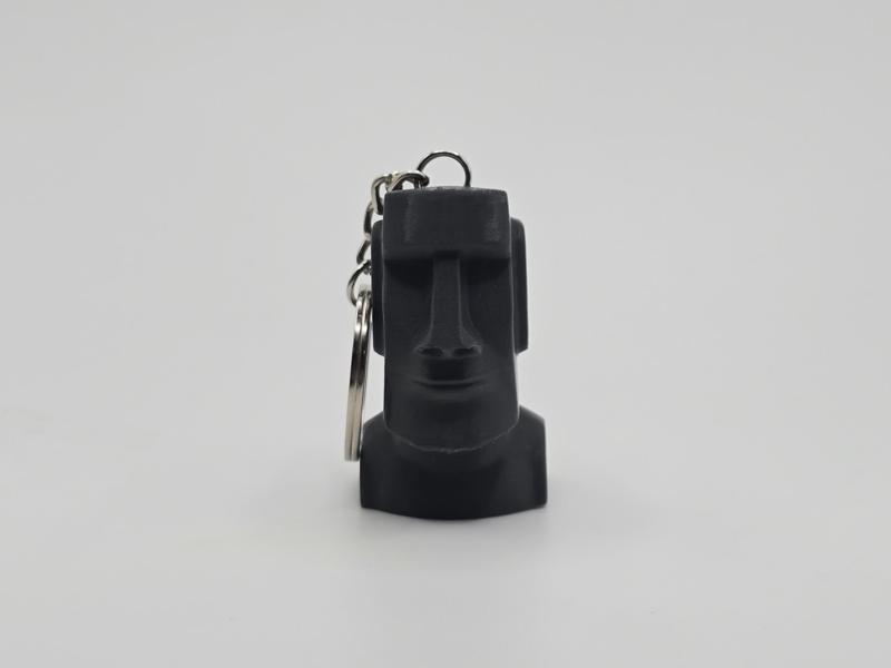 Moai Face Keychain (Remix)