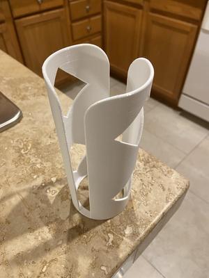 Hydration bladder drying insert
