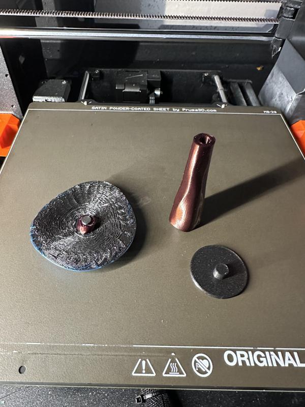 Terrain mushroom with different caps