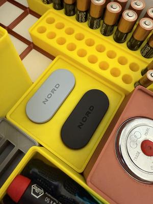 NORD Perfume Gridfinity Box – 2x2 Slot Holder