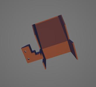 Anycubuk kobra 3 max poop deflector