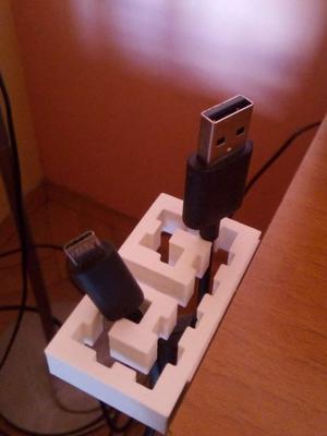 USB holder - Greek Motive