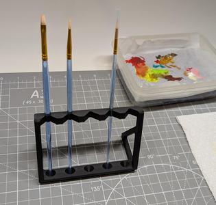 Paintbrush stand