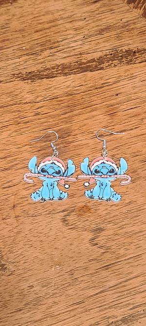 Christmas Stitch Earrings