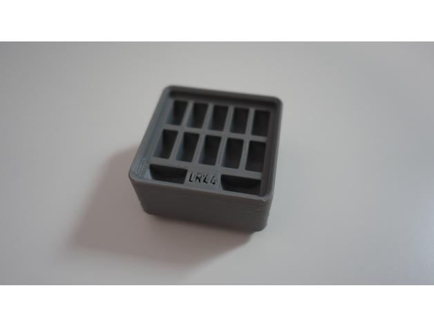 Gridfinity 12x LR44 Battery Holder