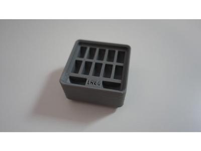 Gridfinity 12x LR44 Battery Holder