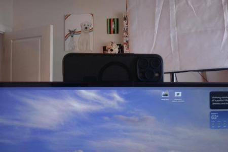 iPhone Monitor Continuity Camera Mount (Use Your IPhone As a Webcam)