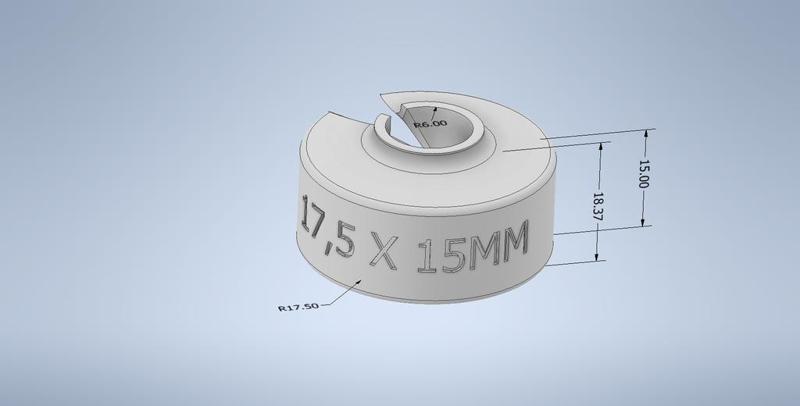 Auxiliary clutch cable spacer for Renault Clio