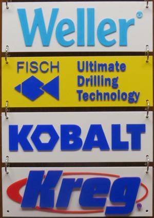 Tool Logos #8  (Kobalt, Kreg, Fisch, Weller)