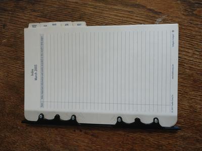 Franklin-Covey Compact Mini-Book Spine